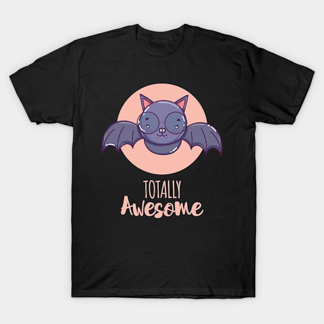 Totally Awesome Fledermaus T-Shirt by schuhboutique-finke